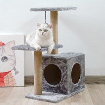 고양이 캣타워 놀이터 미니 점프 캣츠 튼튼한 놀이 안전한 사계절, 옵션15
