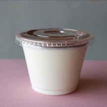 투명컵(머핀1구-9온스)+평면뚜껑포함 / 92.5파이x6.5cm 50개 // 과일컵 컵케익컵 디저트컵