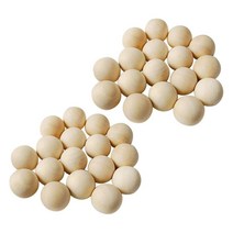 ST SHOP 200pcs 대량 도매 구멍 없음 10mm/20mm 라운드 볼 나무 비즈 그림 목공 diy 공예, 다중, 활기 없는, 목재