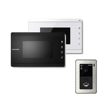 코콤 컬러 비디오폰 2선식 KVP-70C 인터폰 초인종포함 화이트 블랙