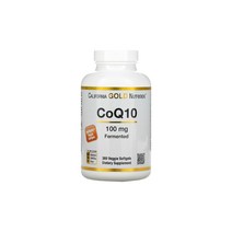 California Gold Nutrition 캘리포니아 골드 뉴트리션 코큐텐 100mg 베지소프트젤 360정 CoQ10, 1개