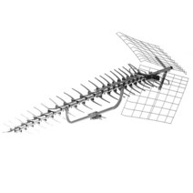 Antennas Direct Yagi 단방향 UHF 야외 HDTV 안테나 70마일 이상의 범위 UHD 4K NEXTGEN TV - 전천후 조절 가능한 장착 하드웨어 포함