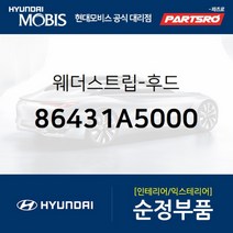 웨더스트립-후드(본네트) (86431A5000)-현대모비스 부품 공식대리점 온라인쇼핑몰 파츠로 I30