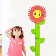 아이방 벽 방문 부착 키재기 기록 스티커 어린이집