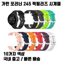 가민 포러너245 시계줄 퀵릴리즈 garmin 밴드 줄교체