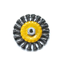 알덴 평브러쉬 4인치 철브러쉬 녹제거 100mmCUP4