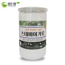 정든팜 스테비아분말 500g 밀폐통 요리 요거트 토핑, 단품, 단품