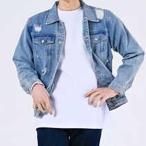남자 청자켓 헤지 워싱 남성 봄 가을 청자켓 청카바