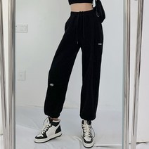 스트릿 댄서 조거 팬츠 힙합 무대의상 고무줄 바지