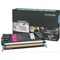 렉스마크 C522N/C5220MS_빨강(3K)/정품토너, 1