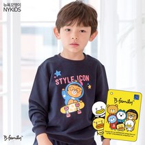 뉴욕꼬맹이 B패밀리 맨투맨(스타일아이콘)