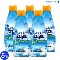 다봄 고농축 피죤 쿨한향 블루비앙카1L, 5개