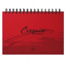 [일오삼유통] 드로잉패드 엠보스케치북 목탄스케치북 연필스케치북 아트북 아이디어북, 혹★ 삼원 아트크로키 하드커버 A4 105g 80매 장, [좋아요]