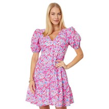 릴리 퓰리처 날라니 반팔 면 여성원피스 어머니선물