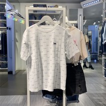 반팔라운드넥티 LEE 전문점 여름 타입 여성 화이트 L44907CUGASB 2253395478
