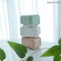 도소 사각티슈케이스+스티커포함 각티슈케이스 화장지 휴지커버 티슈커버 수납 보관함, 화이트