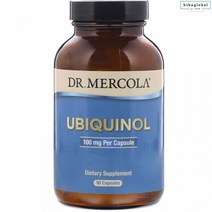 메르콜라 유비퀴놀 100mg 90개입 수입산 유비키놀 유비쿼놀 ubiquinol