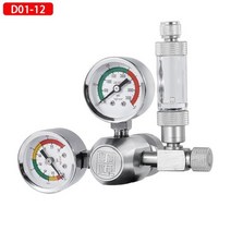 수족관냉각기 어항냉각기 어항쿨링팬 ZRDR DIY 수족관 CO2 레귤레이터 마그네틱 솔레노이드 키트 체크 밸브 물고기 어항 악세서리 조절 시스템 반응기 발전기 세트, D01-12_W21.8
