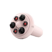Bian Stone Belly Massager 레드 라이트 테라피 바디 위 슬리밍 안티 셀룰 머신 헤드 위 핫 건강 관리, Black Stone
