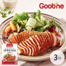 갤러리아 굽네 슬라이스 스파이시 훈제 닭가슴살 100g 3팩 _AH11 7876