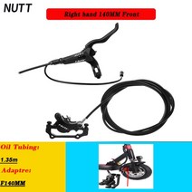 전동킥보드 전동스쿠터 NUTT-전기 스쿠터 유압 디스크 브레이크 140 160 180mm 파워 오프 라인 와이어 Kug, 10 Right hand 140 Front
