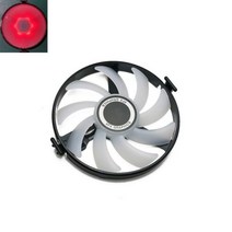 SSH AMD 그래픽카드 메인보드 노트북 FDC10U12S9 C 쿨러 팬 교체 XFX AMD Radeon RX 470 480 RX580 RX480 RX470 EDITION Cri, Red light 1PCS aliexpress, Red light 1PCS, 1개