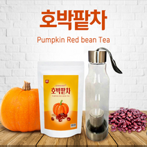 BMS 팥차 호박차 100티백 거꾸로전용물병 호박팥차 여우티 늙은호박 건호박 팥물 팥가루 S라인 건강한차, 100개입, 1g