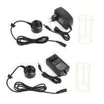 안개발생기 포그머신 연무기 색상 변경 연기 안개 메이커 기계 12LED 색상 변경 파티 소품 파티 소품 홈, 01 EU 플러그