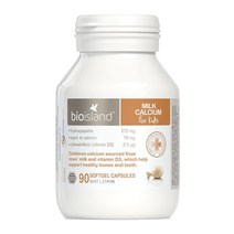바이오아일랜드 (bioisland) 밀크 칼슘 키즈 90캡슐, 1개