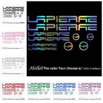 자동차랩핑 Lapierre 스쿠터 러너 Moped Decals 스티커 그래픽 장식을위한 패션 비닐 스티커, [02]