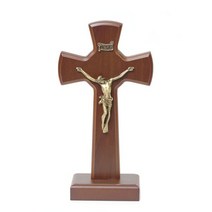 성물나라 탁상고상 십자가 WTM2200 황동 천주교 성물