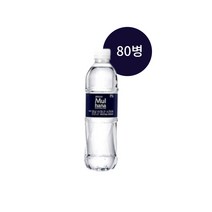 지리산 물하나 생수 500ml X 80병 나트륨 칼륨 마그네슘
