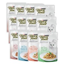 퓨리나 팬시피스트 인스퍼레이션 주식파우치 세트(70gx12p)-선택, 3종콤보, 70g