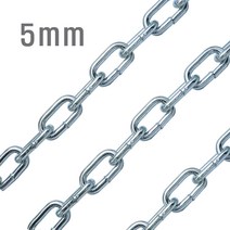 튼튼한 다용도 체인 5mm, 9m, 1개