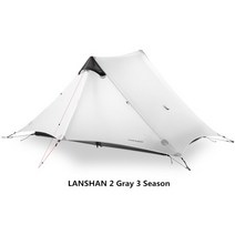 캠핑 텐트 초경량 가족 여행 텐트 2018 lanshan 2 Flame39s creed, 협력사, 2p 화이트 3 시즌