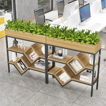 공간분리 가벽 원룸 분할 파티션 낮은 셀프 침대 알파룸 안방 주방 우드 식당 카페, 120 x25x 110 블랙 오크