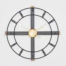 BnH 대형 무소음 벽시계 거실 인테리어 시계 CL_20485, 단품