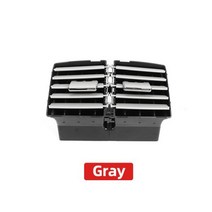 자동차 인테리어 리어 에어컨 AC 벤트 그릴 아웃렛 어셈블리 메르세데스 벤츠용 벤츠 W164 ML GL 300 350 450 500 1648300454, Gray