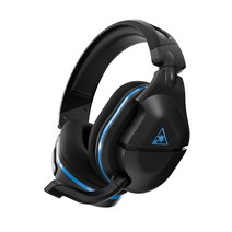 Turtle Beach Stealth 600 Gen 2 PS5 및 PS4 용 무선 게임 헤드셋 블랙 플립 음소거 마이크 PS5 PS4 PS4 Pro PC Switch (TV 모드) TBS-3140-01, 검은색