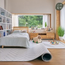 고려화학매트 셀프시공 PVC 롤매트 헤링본화이트, 2.화이트버즈