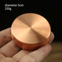 민들레 책 유리 문진 서예 책읽기 용품 휴대용 중국어 가십 황동 라운드 금속 중국어 브러시 펜 그림 금속 장식, 그는 패턴을 만들지 않는다