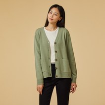 [JAJU/자주] 여 메리노울 가디건_민트