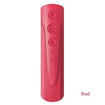 3.5mm 잭 블루투스 5.0 수신기 Aux 오디오 어댑터 전화 헤드폰 무선 음악 MP3 차량용 키트, 01 빨간