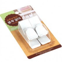 국산 싱크대 봉투걸이 2p (씽크대 봉지 다용도 행거 거치), 1개, 흰색