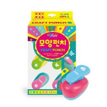 PHOCOS 천공기계 문서펀치 펀칭기 제본와이어링 데스크용품 교재용카드링 3공천공기, xz@ 종이나라 모양펀치 소 모양펀칭 6종 1cm, *vd