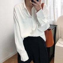 쉬폰블라우스 봄블라우스/트렁크주단상의
