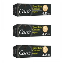 카스 테이블 워터 크래커 오리지널 120g 3팩 Carrs Table Water Crackers Original