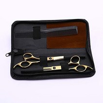 Nethovy 전문 헤어 커팅 가위 홈 헤어컷 이발소/살롱 키트 빗 및 케이스 포함 남성/여성용 USA 미국