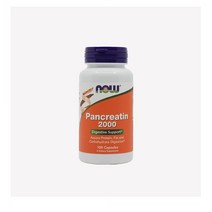 나우푸드 Now Foods 판크레아틴 10X 200mg 캡슐, 100정 × 1개, 1개