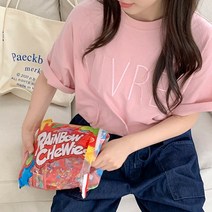케티 자수 레터링 티셔츠 71071 빅사이즈 여성의류